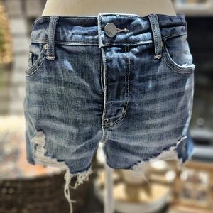 BKE Parker Stretch Denim Shorts Sz 27